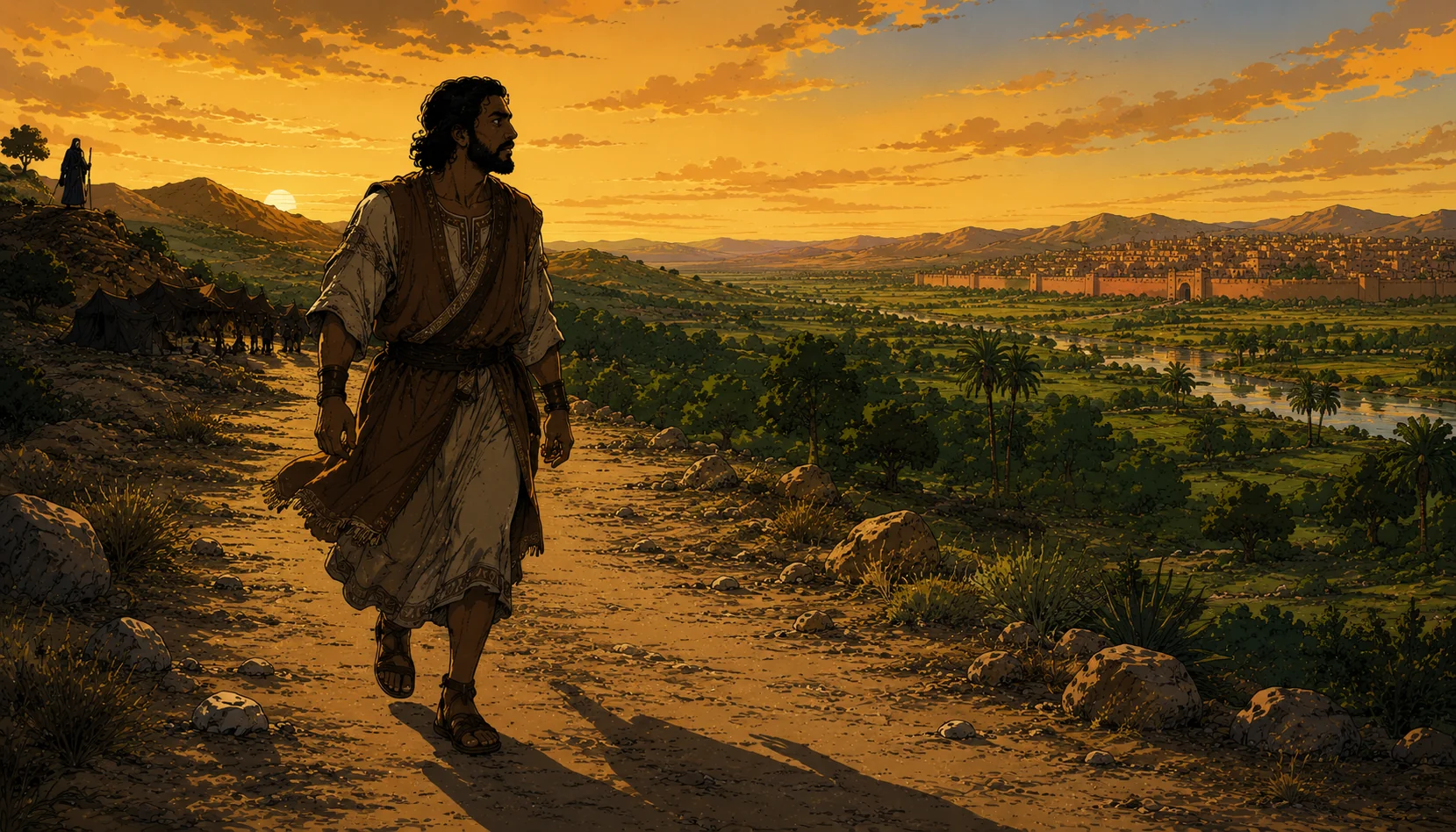 Lot Returns to Sodom — The Gap